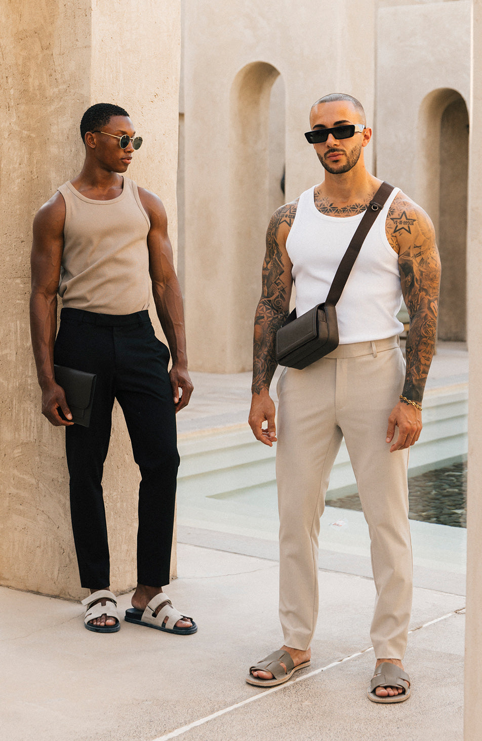 Signature Vest in White