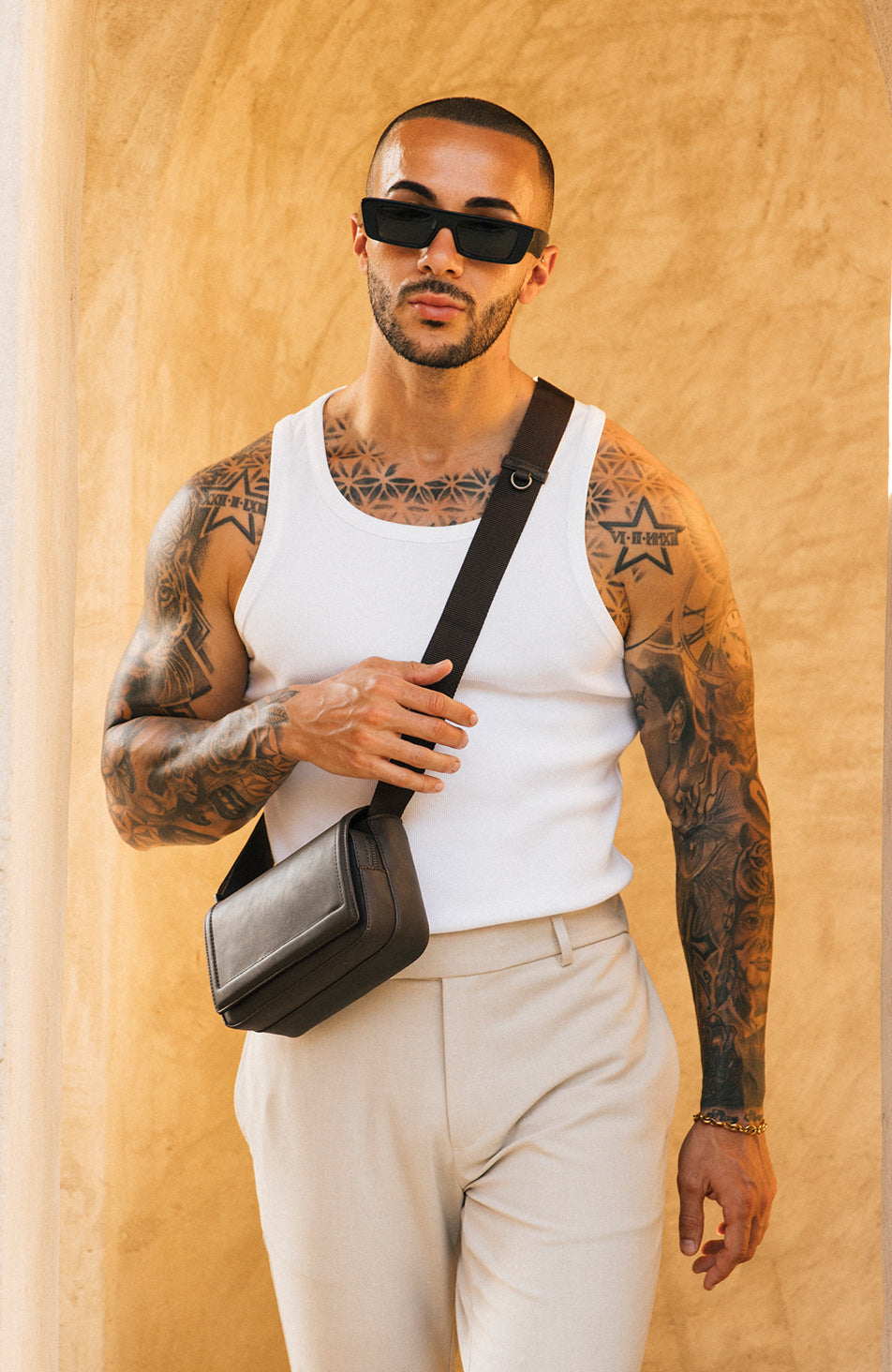 Signature Vest in White