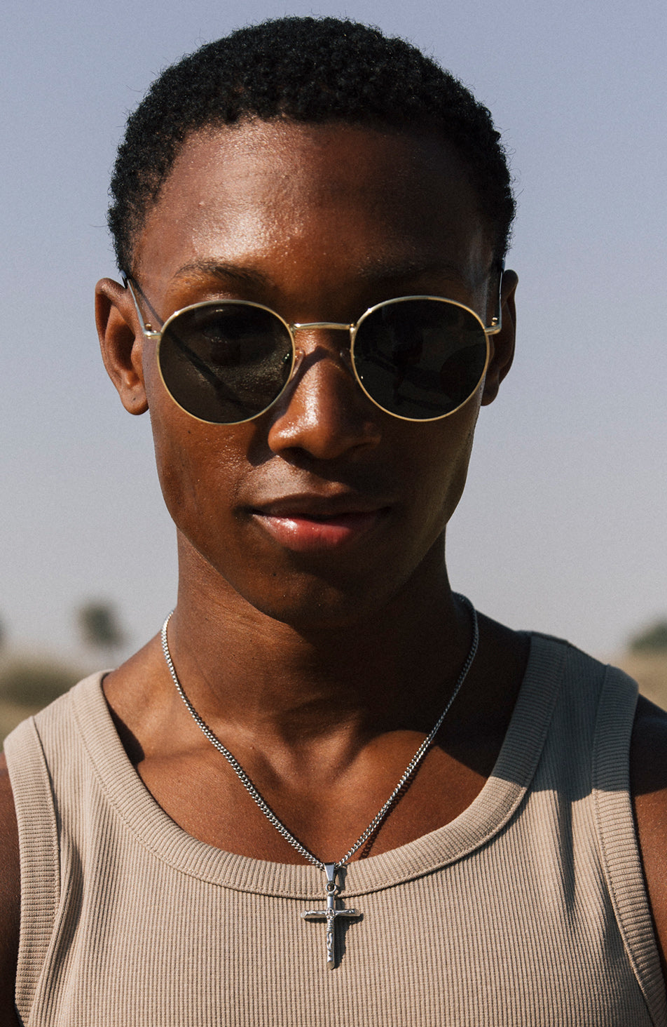 Crucifix Pendant in Silver