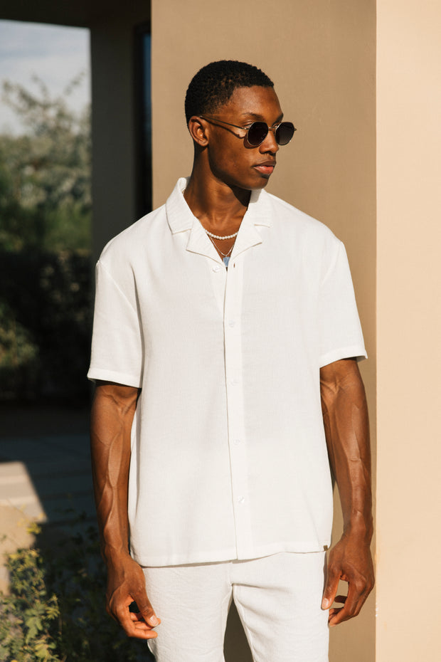 Fiorano Relaxed Fit Shirt in White