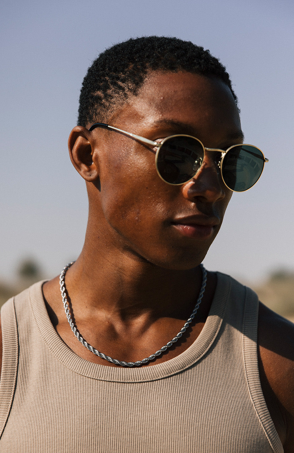 5mm rope chain in silver