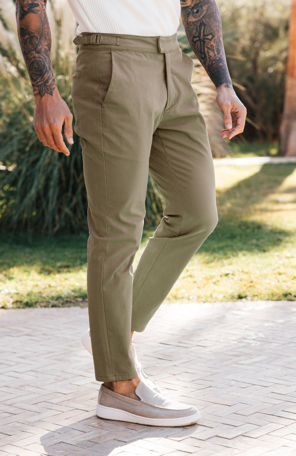 Mens Pants Chino Light Grey Outfit Grey Khaki Pants Brown Shoes Grey Chino  Pants With Boots