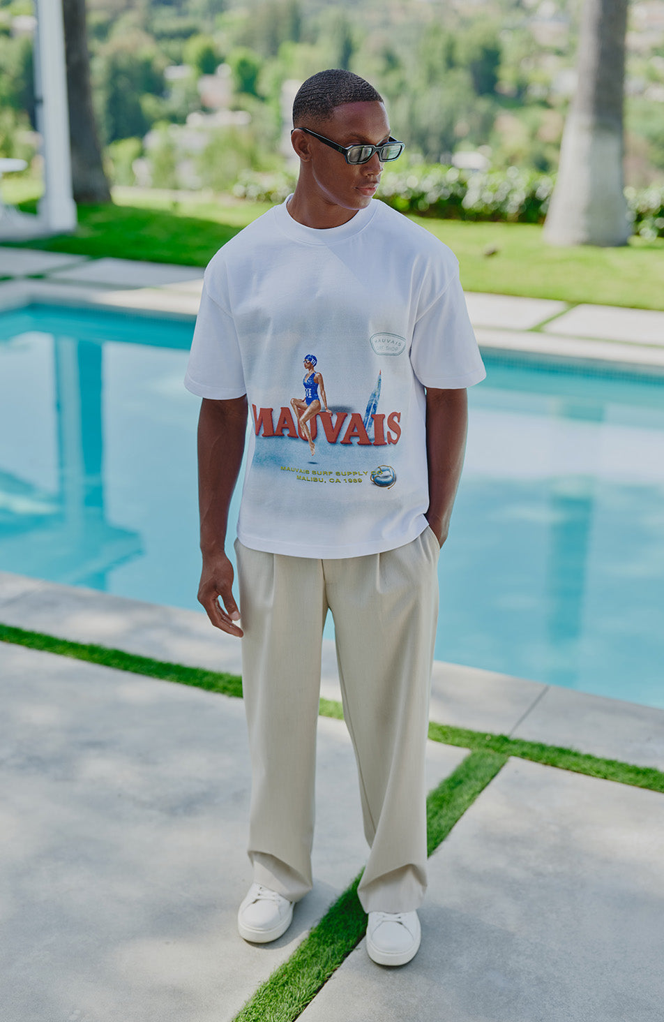 California Surf Graphic T-Shirt