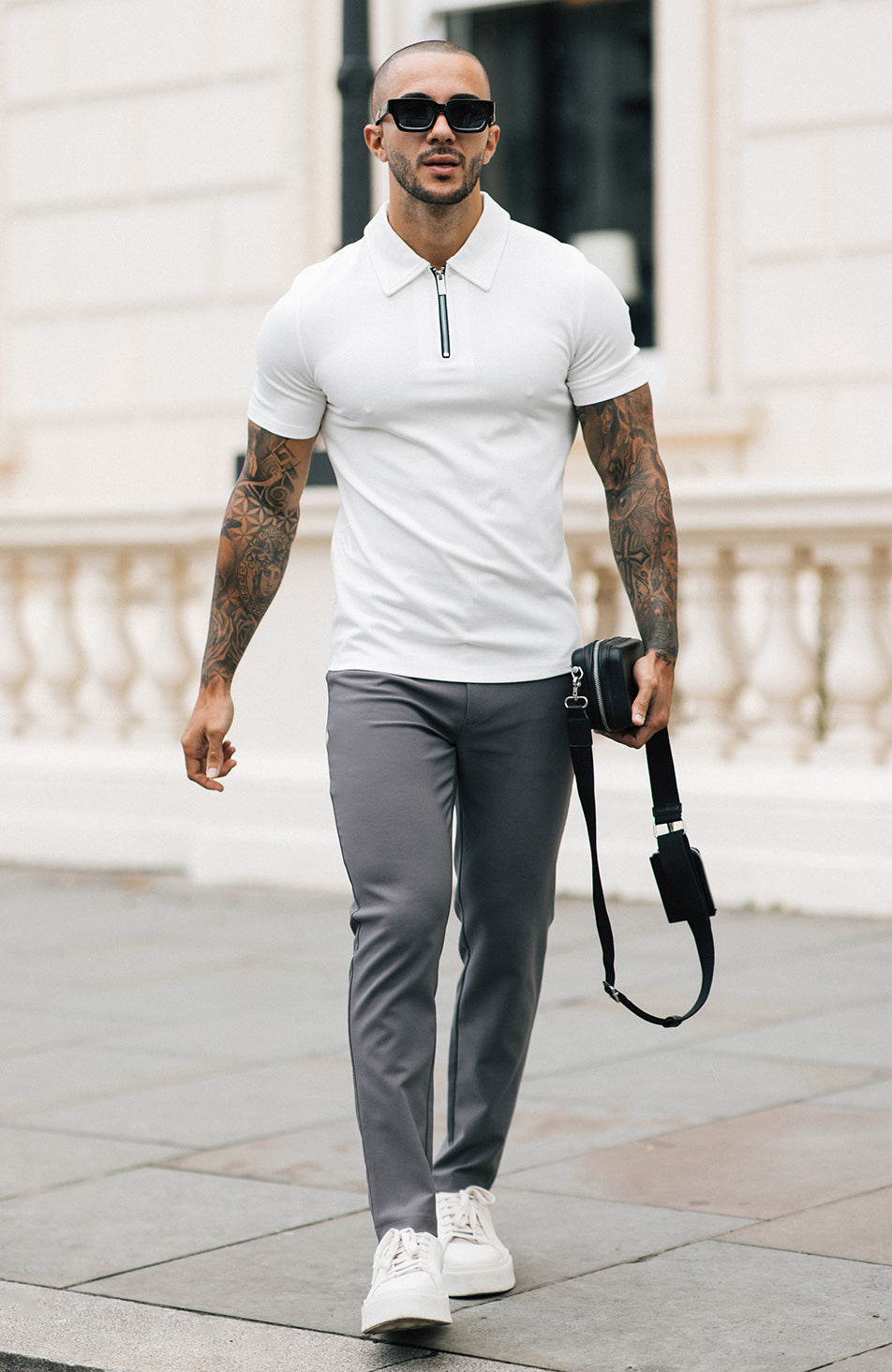 Signature Hybrid Trousers in Grey