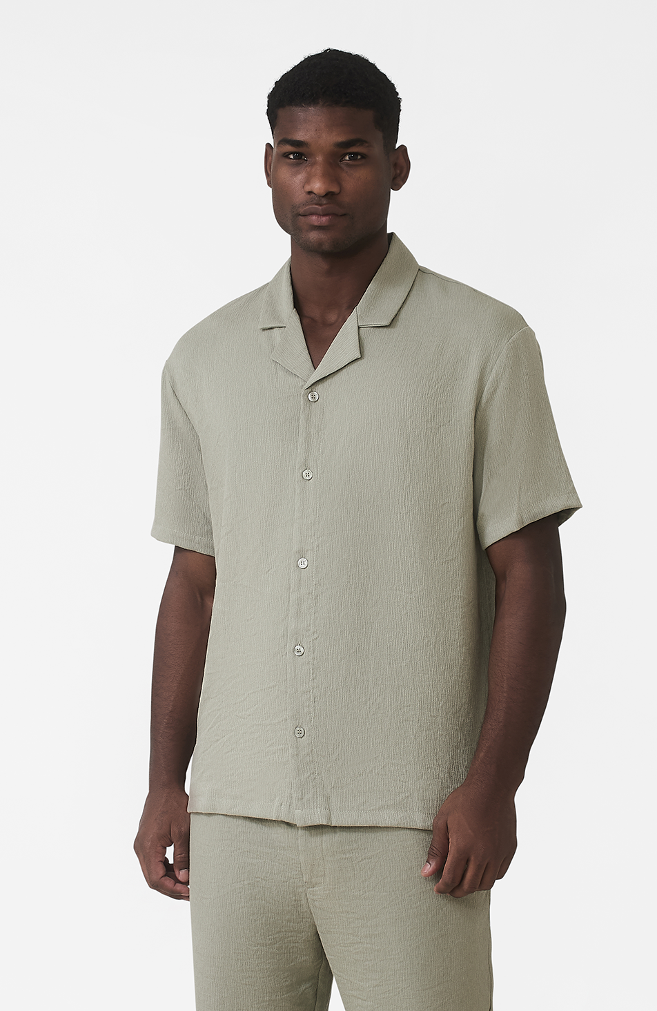 Fiorano Relaxed Fit Shirt in Sage