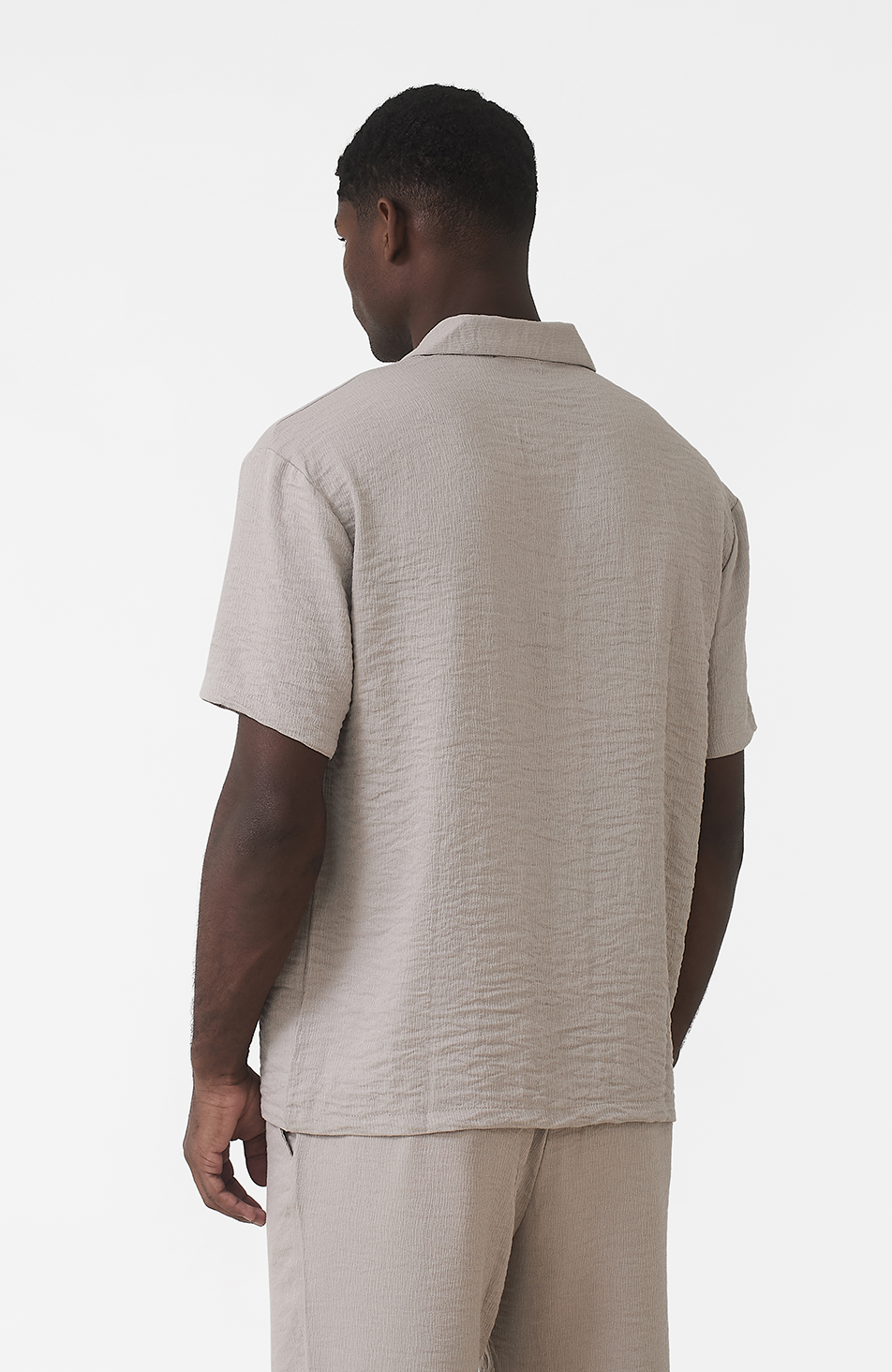 Fiorano Relaxed Fit Shirt in Taupe