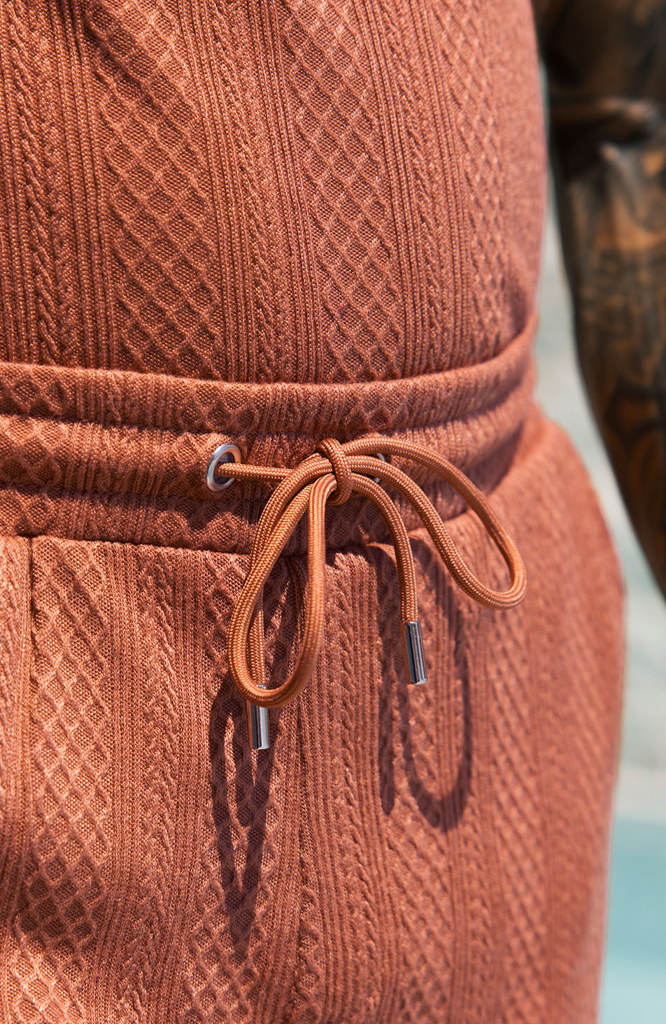 Tanami Textured Stretch Slim Short in Canyon