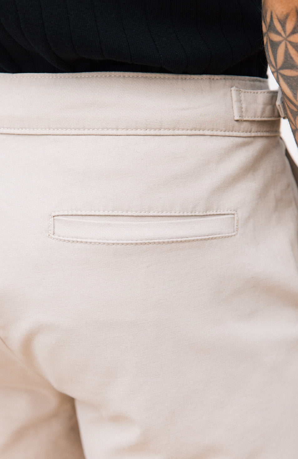 Beaufort Chino Shorts in Taupe