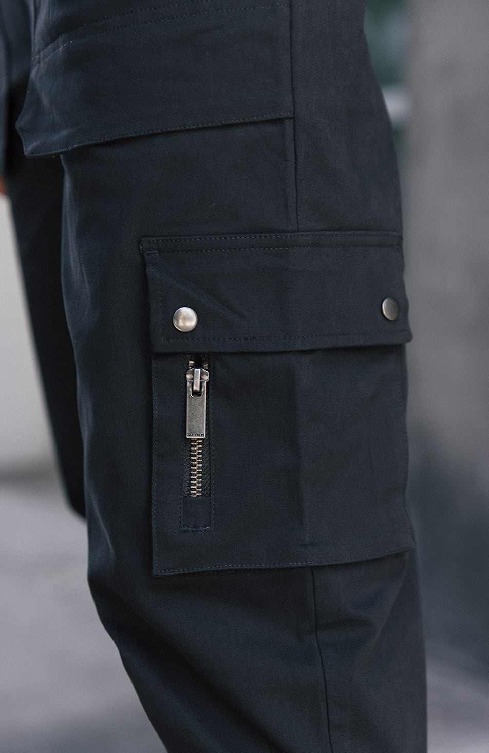 Cargo Trousers in Charcoal