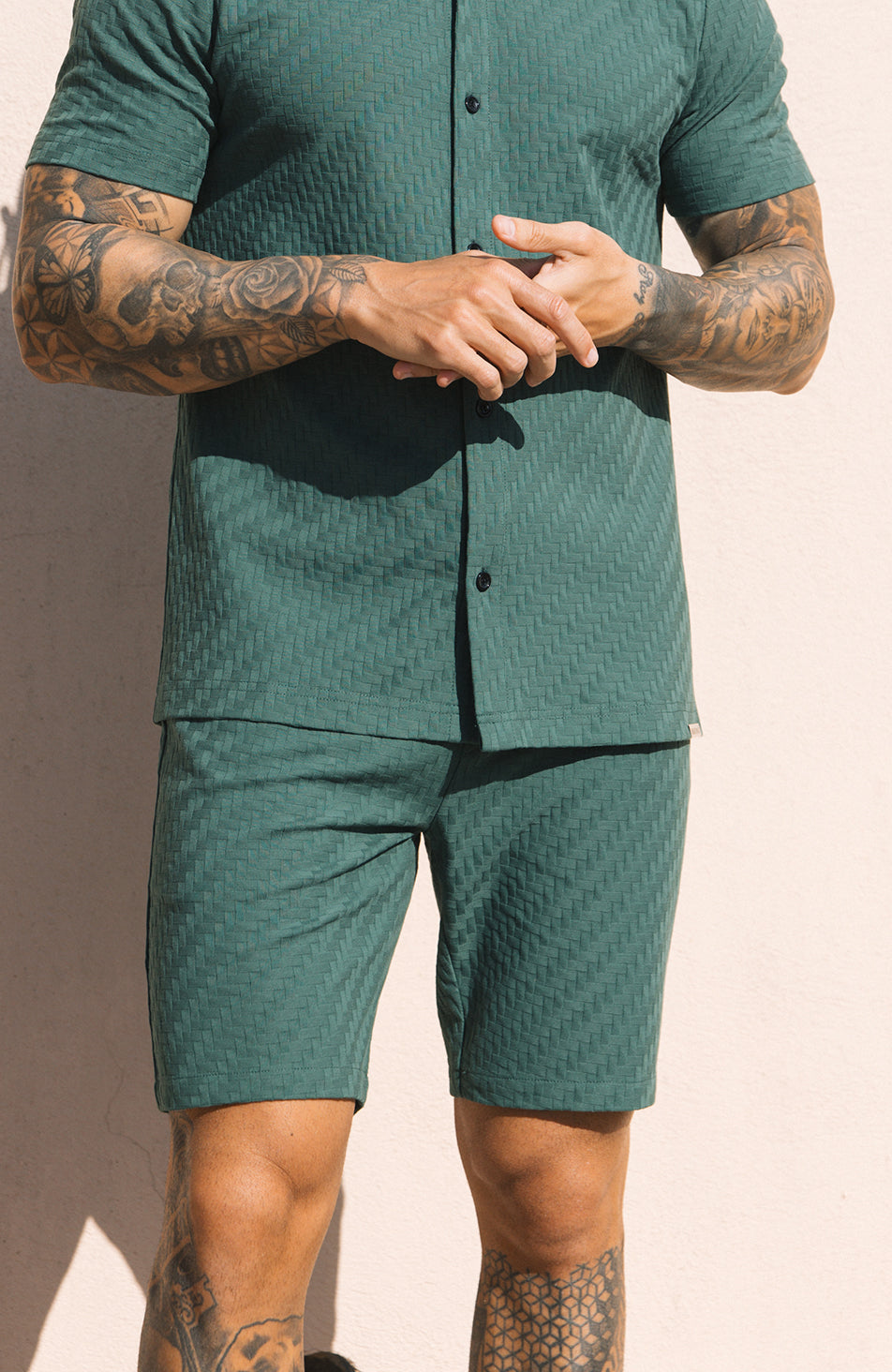 Vincent Luxe Shorts in Green