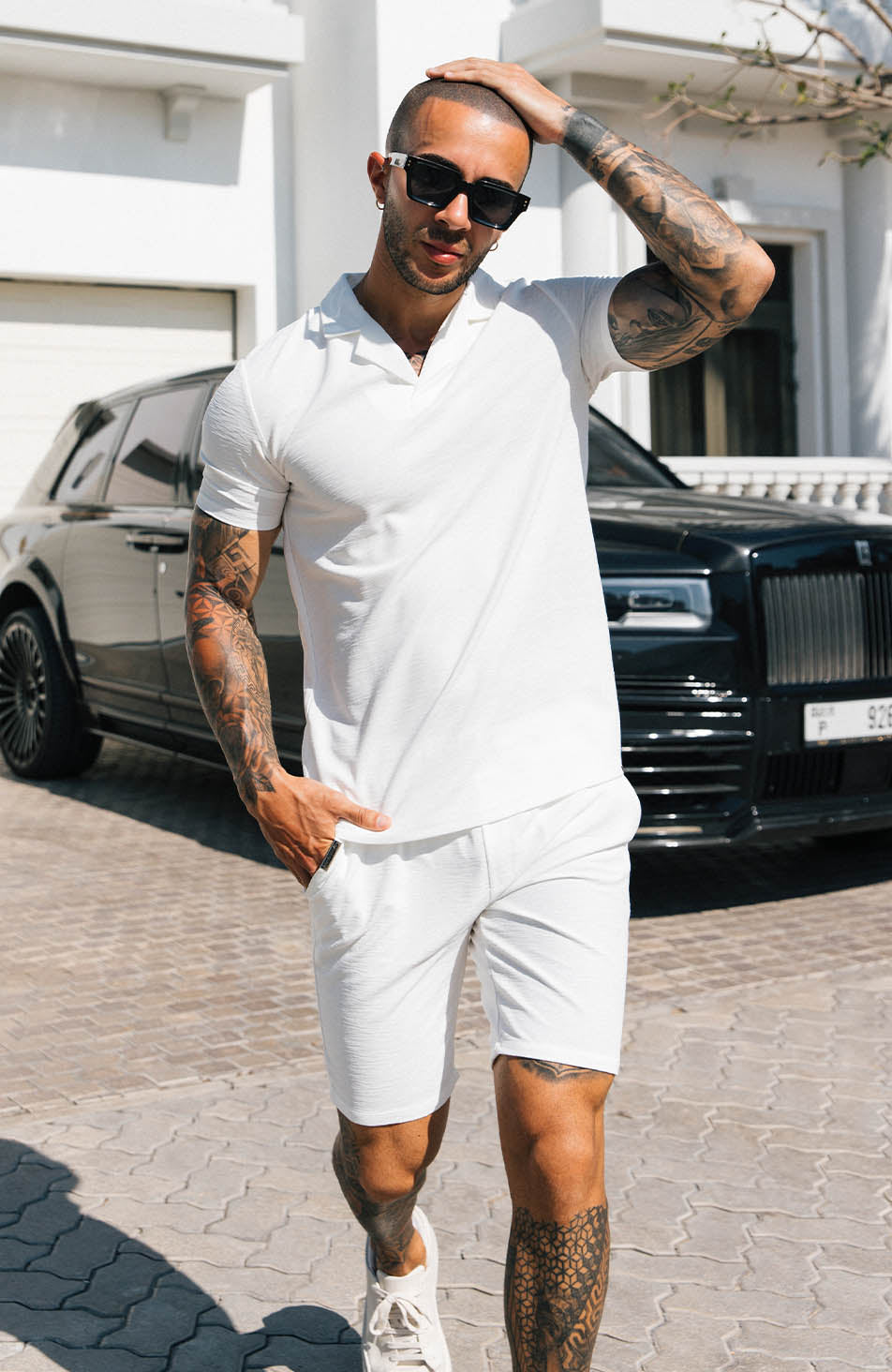 Sorrento Shorts in White