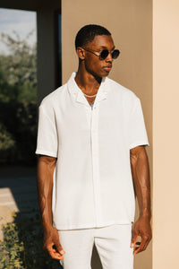 Fiorano Relaxed Fit Shirt in White