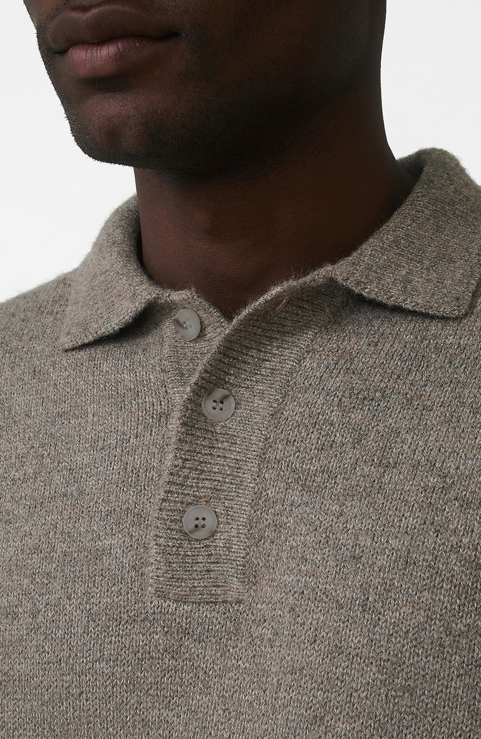 Montreux Knitted Sweatshirt in Beige