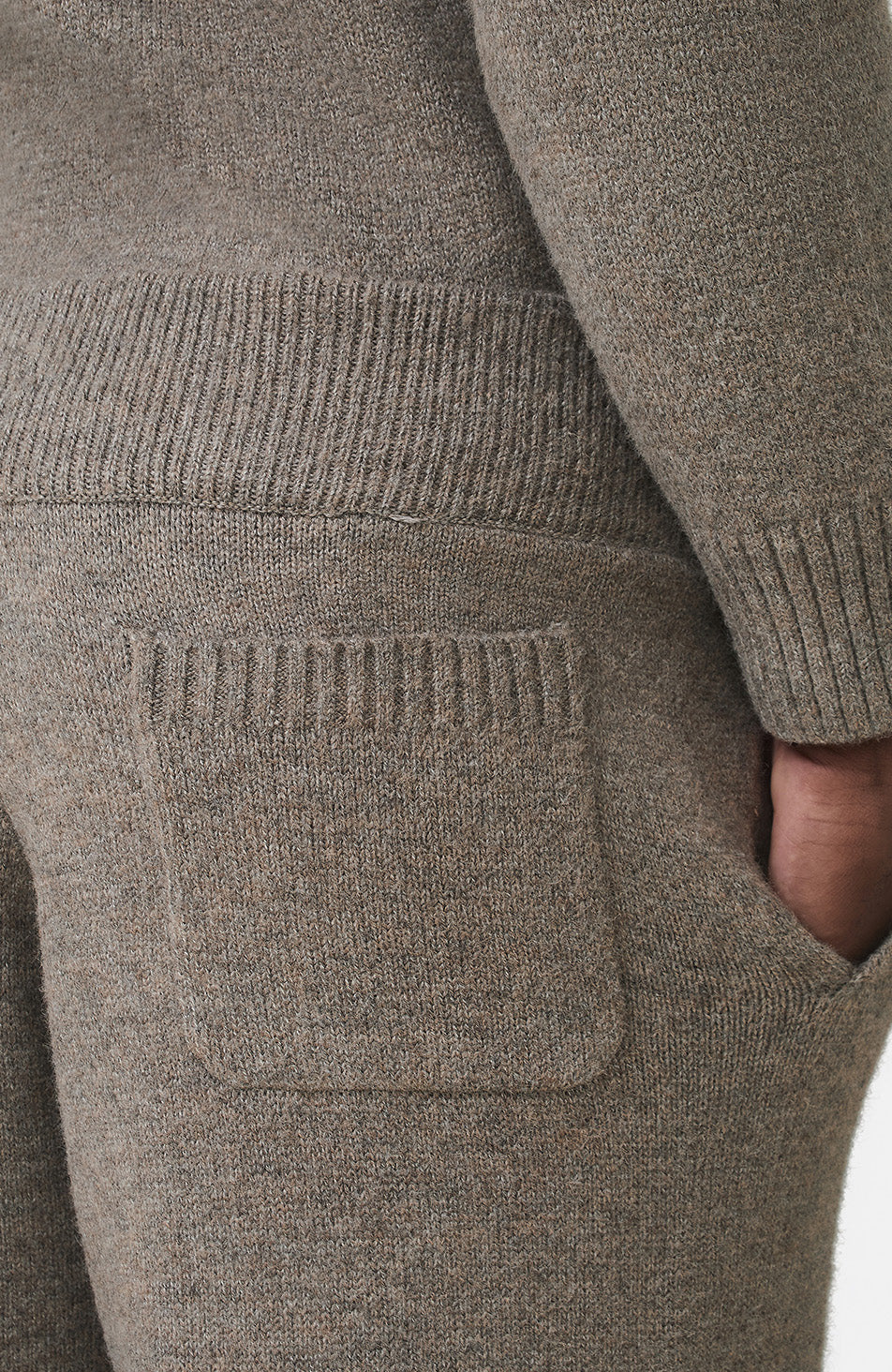 Montreux Knit Jogger in Beige