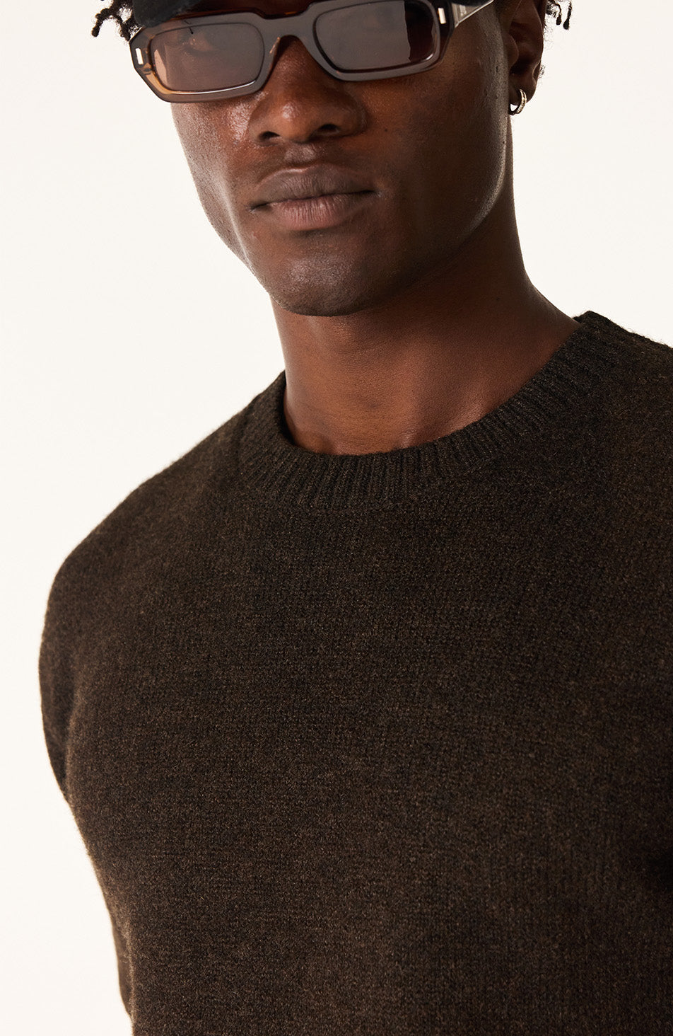 Monogram Montreux Knit T-Shirt in Brown