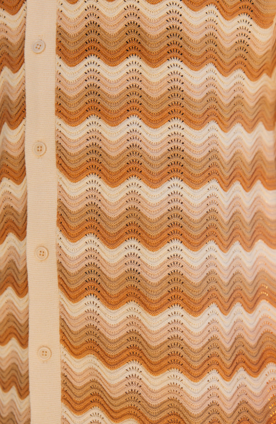 Aruba Textured Relaxed Fit Knitted Shirt in Beige