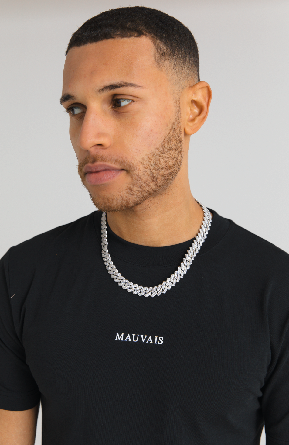 Cuban Chain in Silver