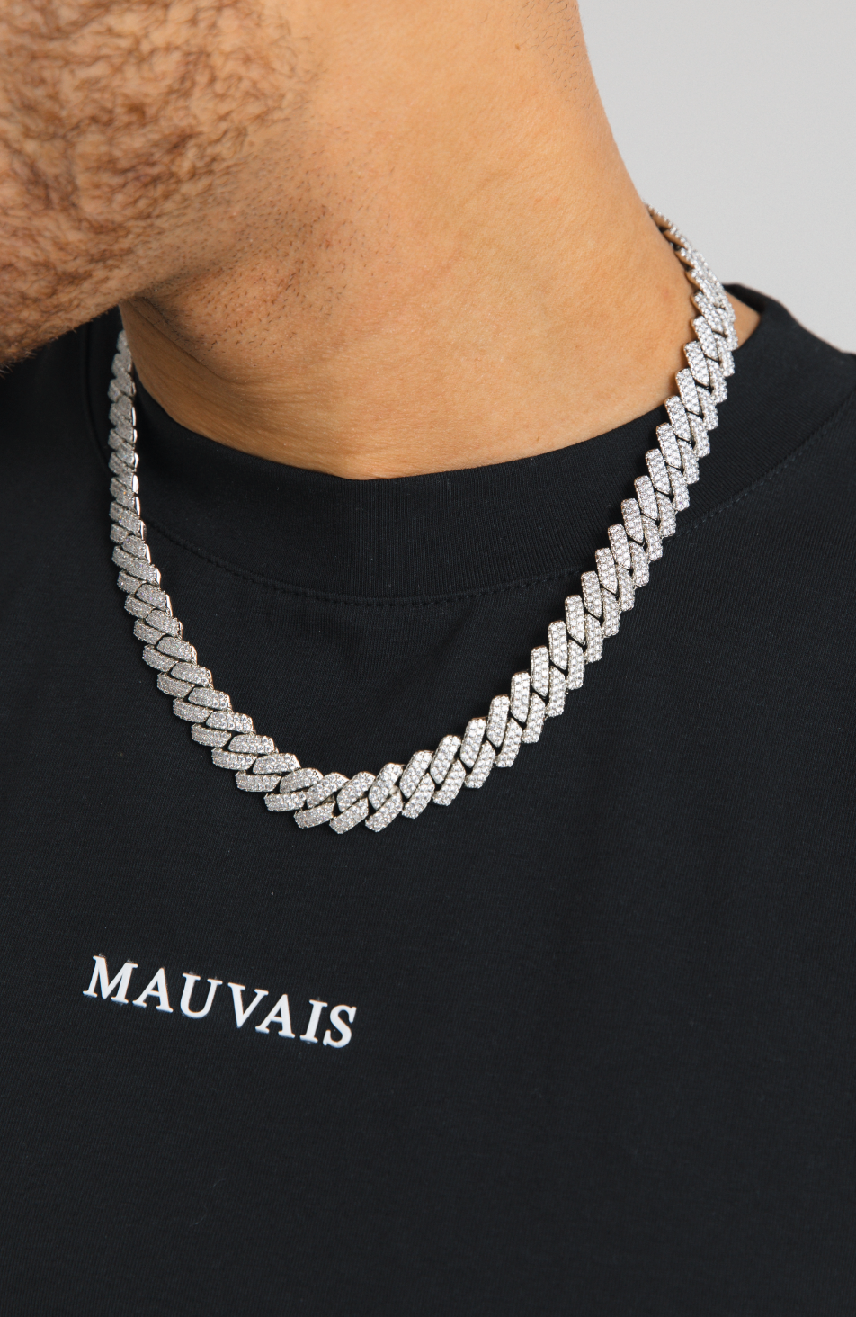 Cuban Chain in Silver