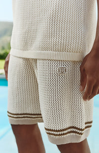 Model is 6'0 with a waist 28", wearing a W32