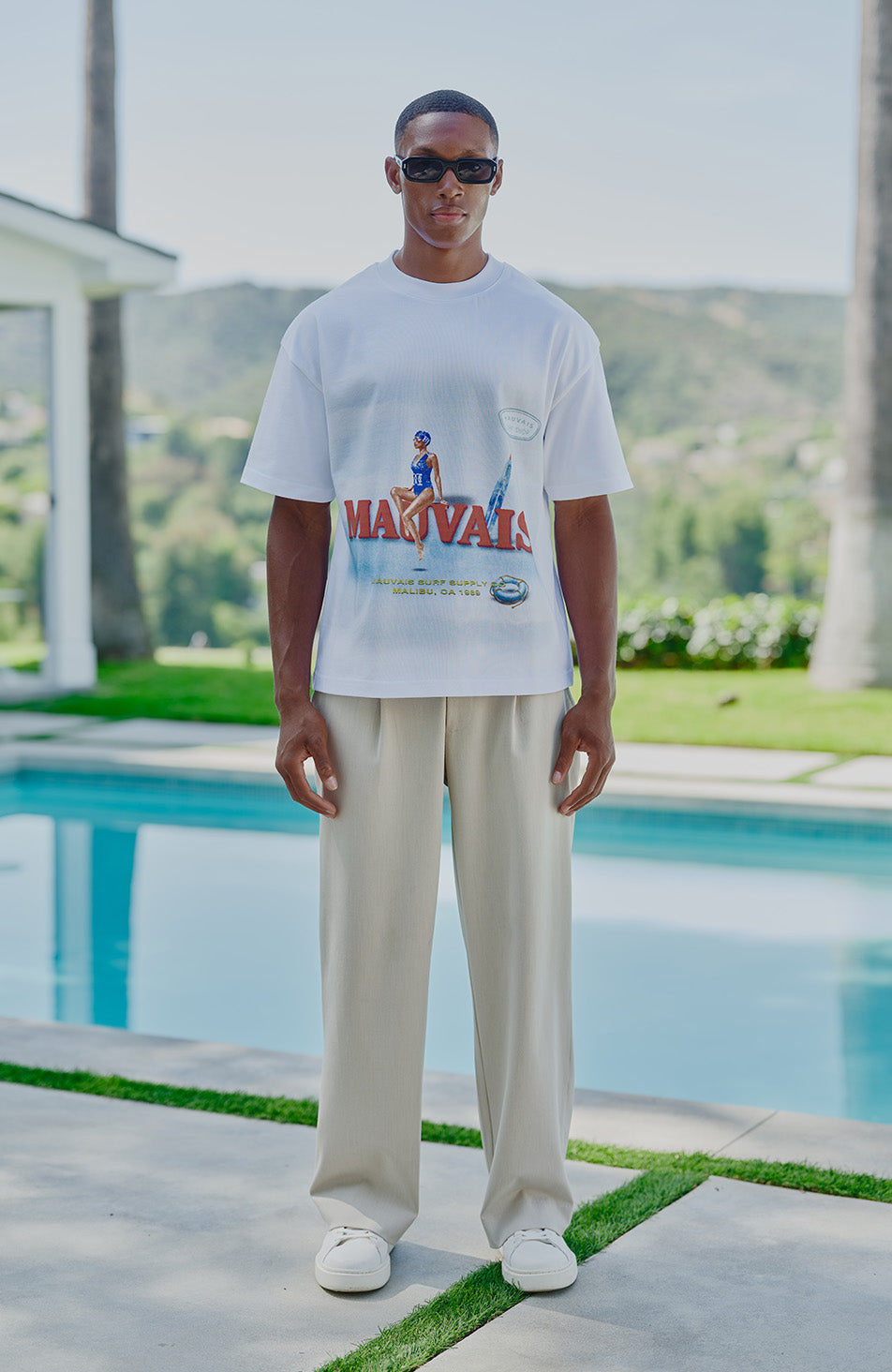 California Surf Graphic T-Shirt