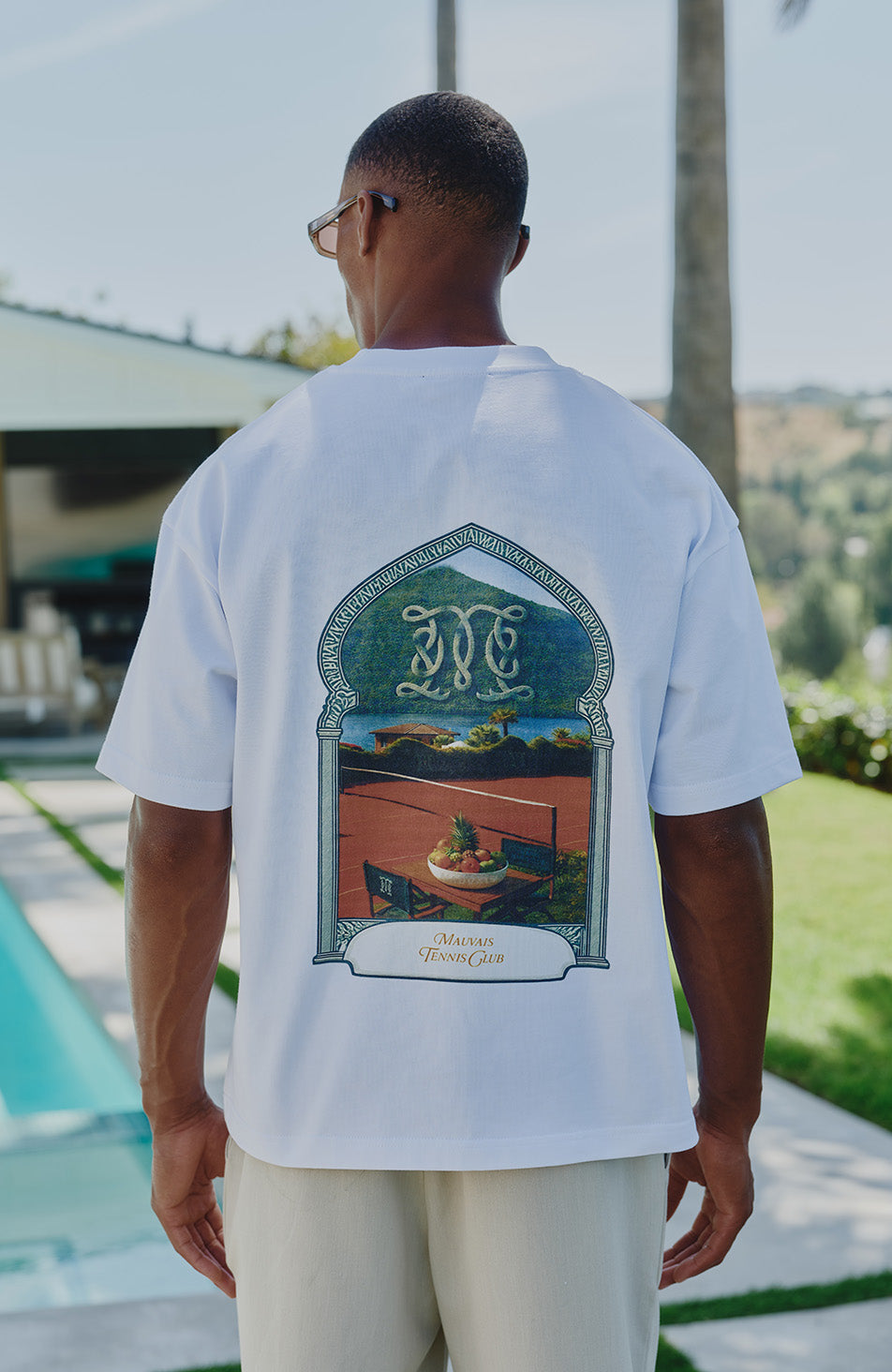 Monogram Tennis Club Graphic T-shirt