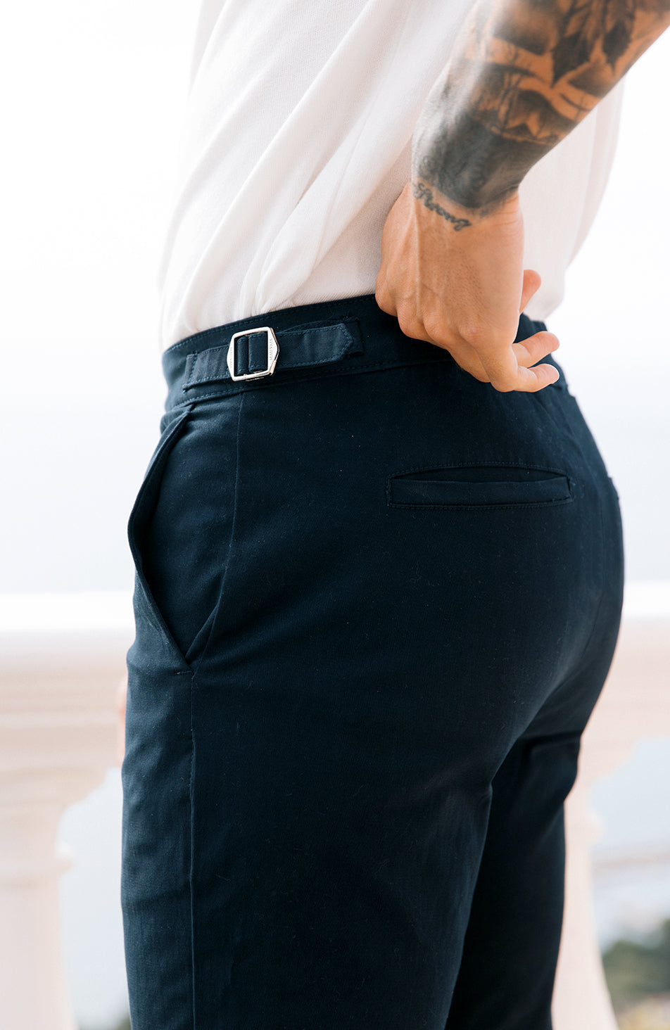 Beaufort Chinos in Navy