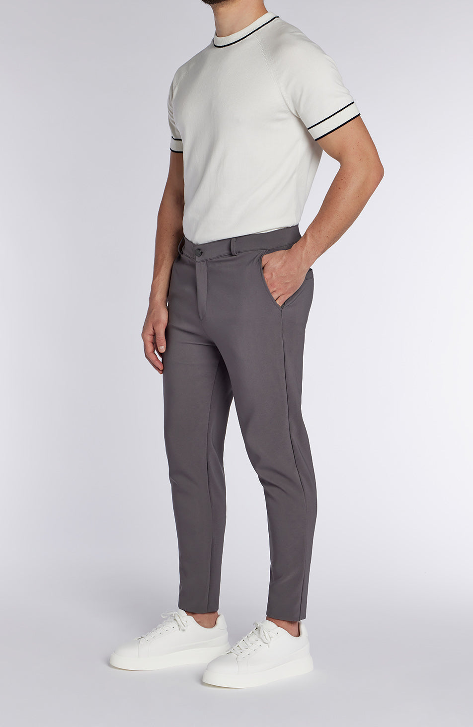 Signature Hybrid Trousers in Grey