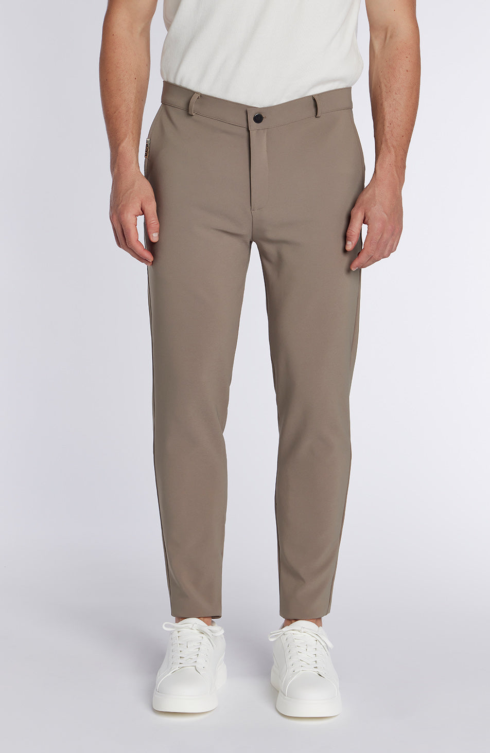 Signature Hybrid Trousers in Taupe