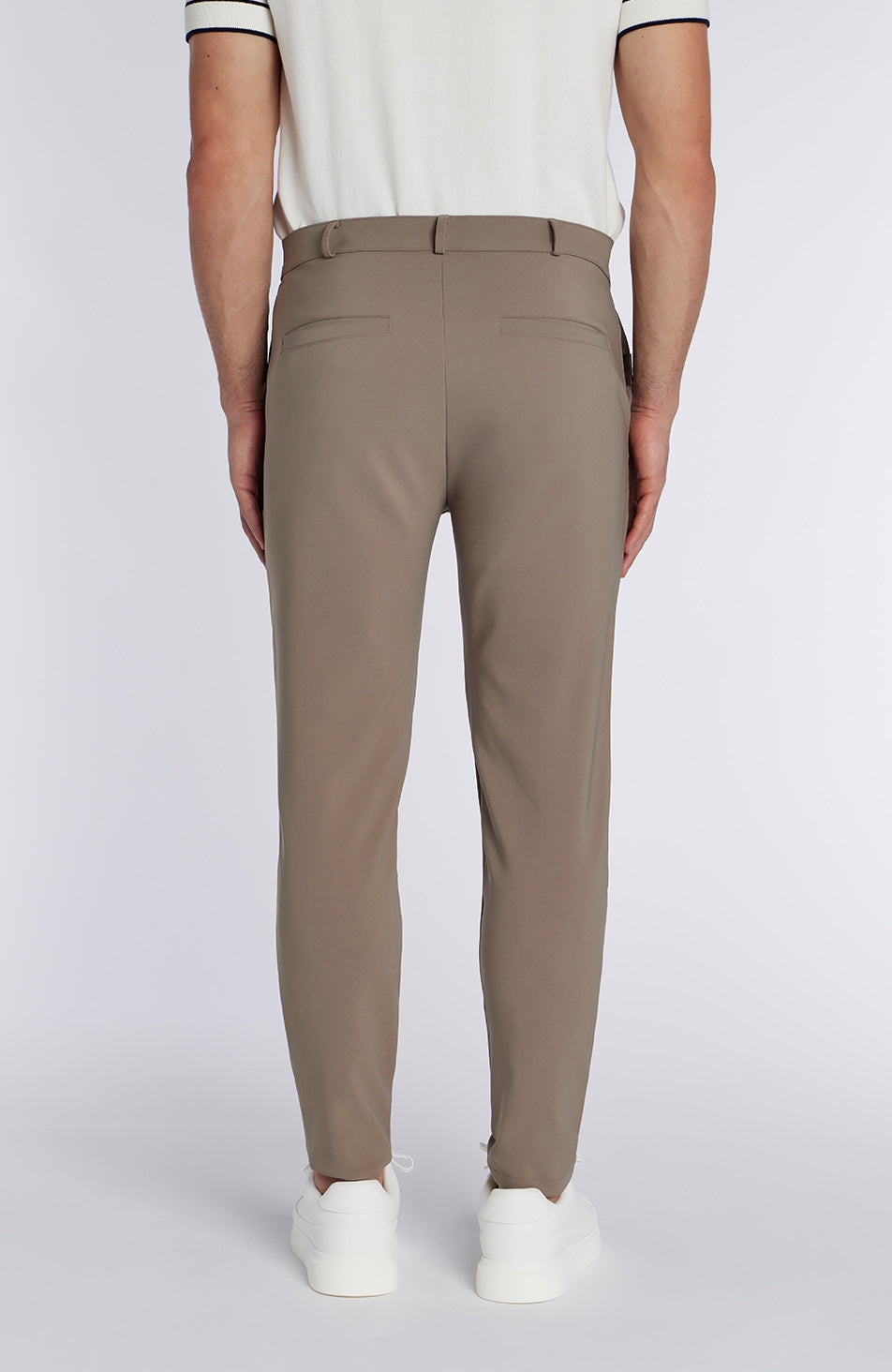 Signature Hybrid Trousers in Taupe