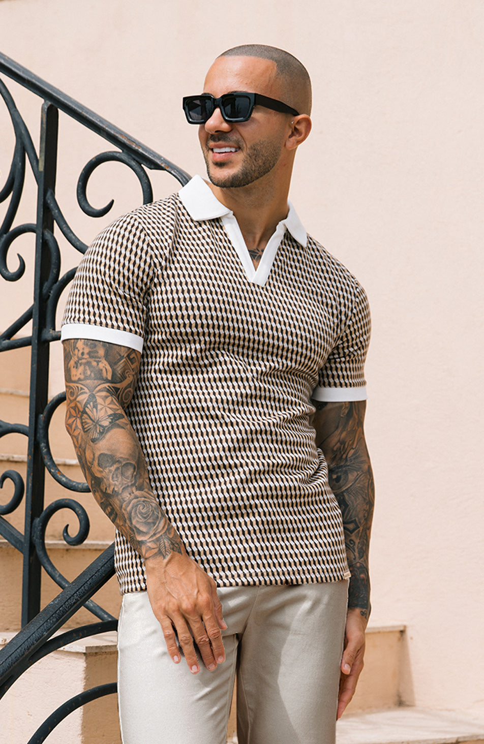 Matteo Polo in Beige