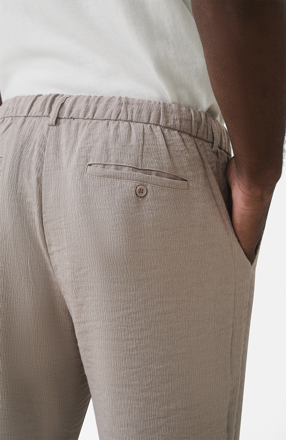 Fiorano Trousers in Taupe
